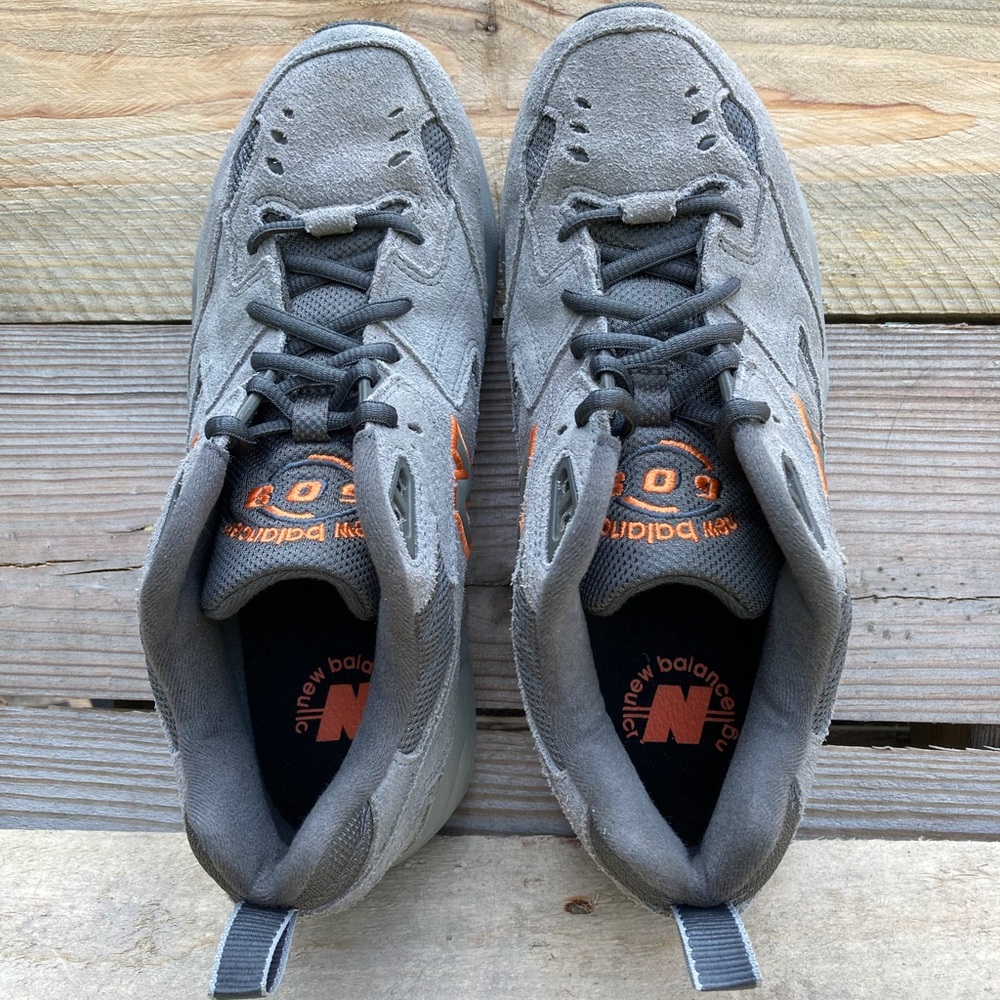 New Balance 608 Mens Suede Hiking/Walking Shoes - Picture 6 of 9